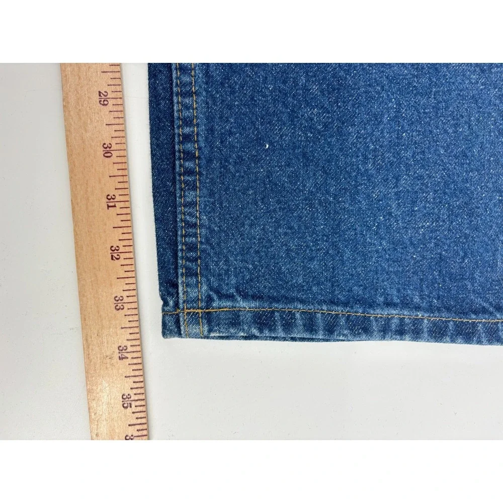 Carhartt B17 Relaxed Fit Tapered Leg Jeans Mens 38x34 Blue Denim Workwear NWT